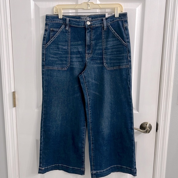 Time and Tru Jeans Time And Tru Jeans High Rise Wide Leg Jeans